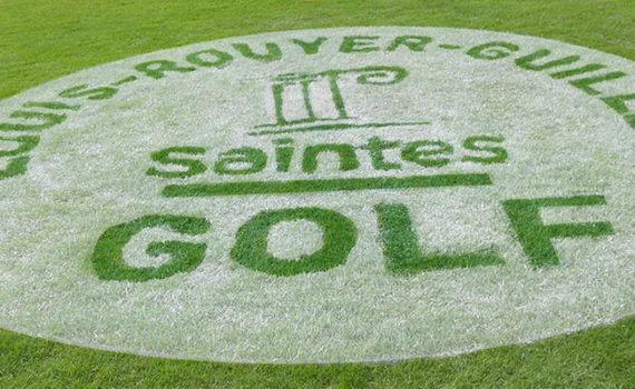 Comunicación de golf, logotipo de la empresa, comunidad